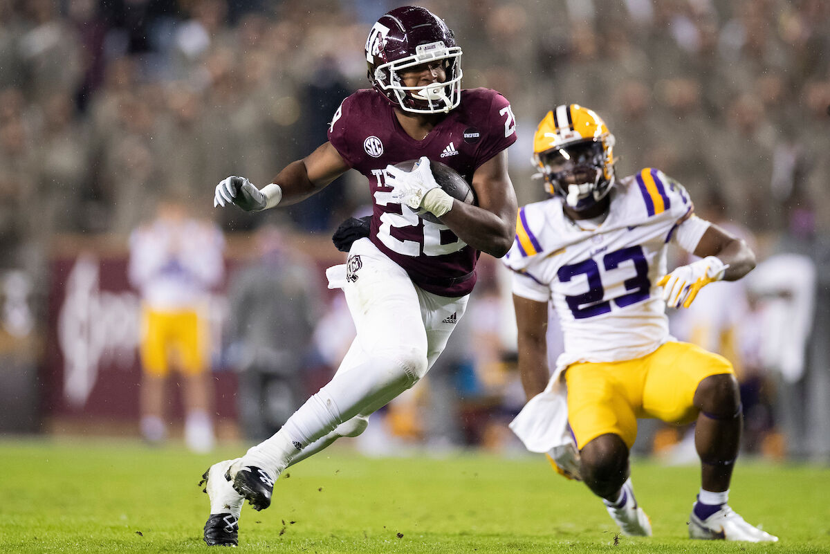 COLLEGE STATION, TX - 20201128 - Texas A&M Aggies Football vs. LSU Tigers
